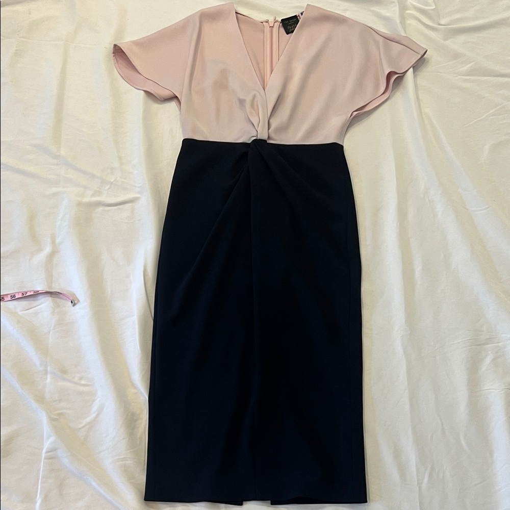 Ted Baker London Pink and Black Dress
